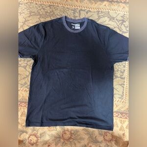 Old Navy black and Dark Gray Short Sleeve Tee